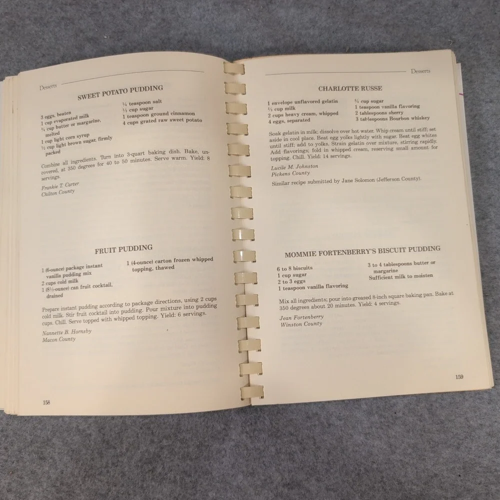 Taste Alabama Tradition‎ Cookbook American Cancer Society Recipes 1984